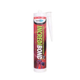Incredibond Adhesive 290ml – Fibre-Reinforced, Instant Grab Construction Adhesive (Clear)